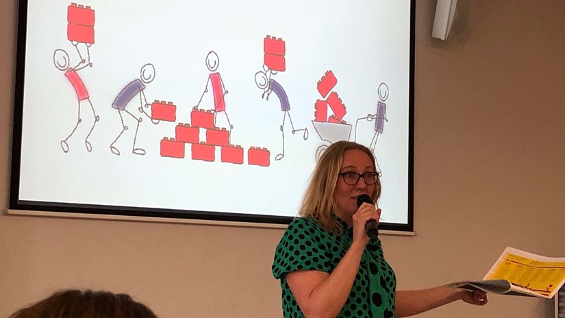 Organisator Hanna Drenth