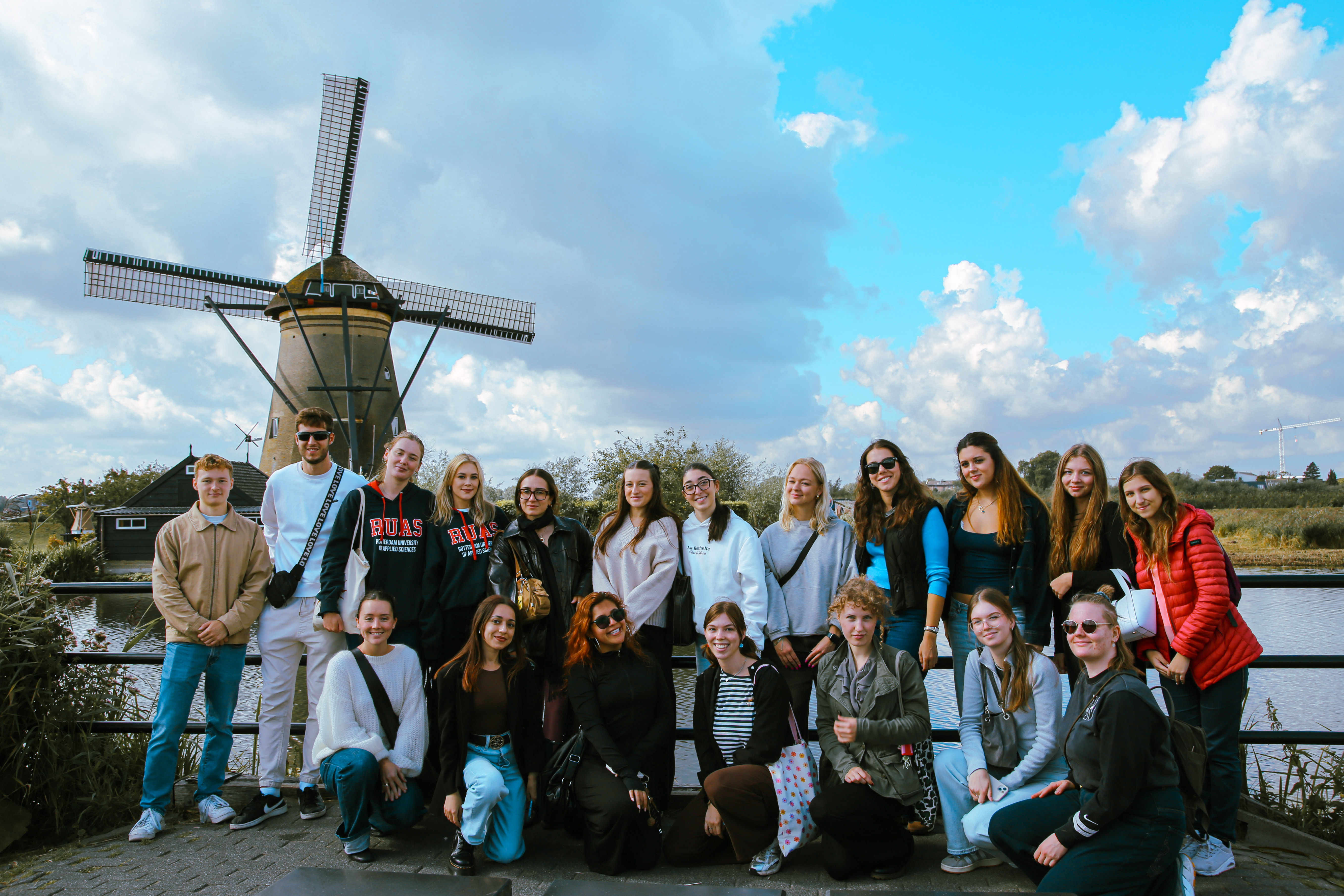 Rotterdam is a city full of students and young professionals. Meet people from all over the world, explore the city and make new friends