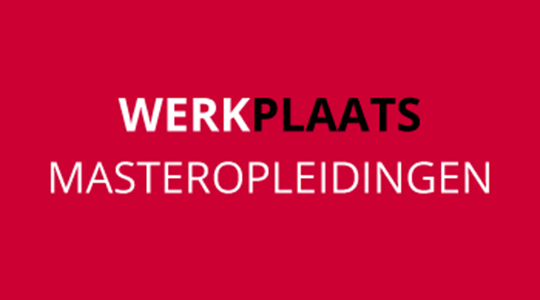 Meer over de WERKplaats Masteropleidingen