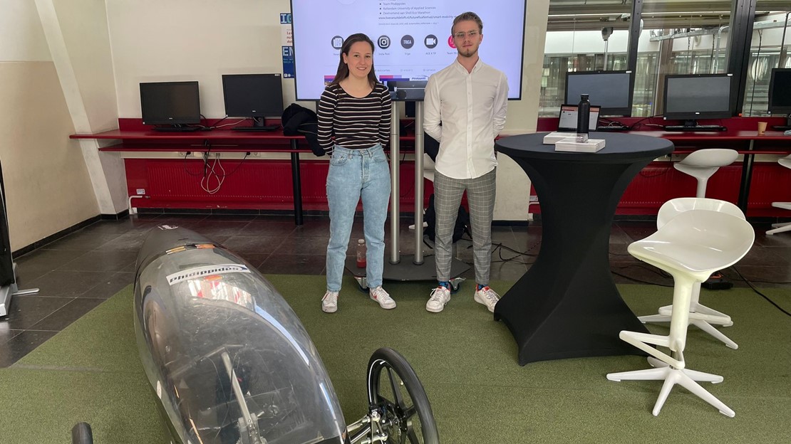 Sylvia en Ton, studenten Automotive
