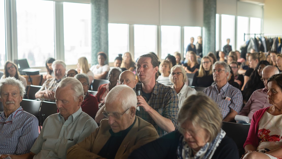 Discussie met het publiek