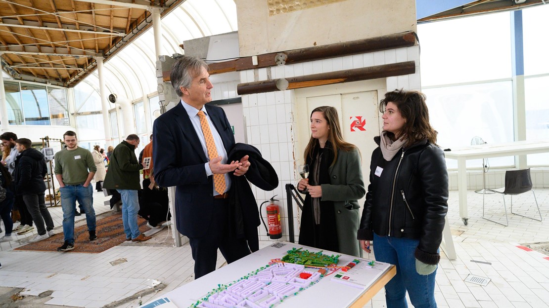 Tentoonstelling in volle gang