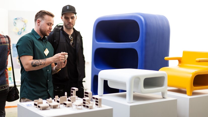 Student Ace Bokhorst en zijn werk