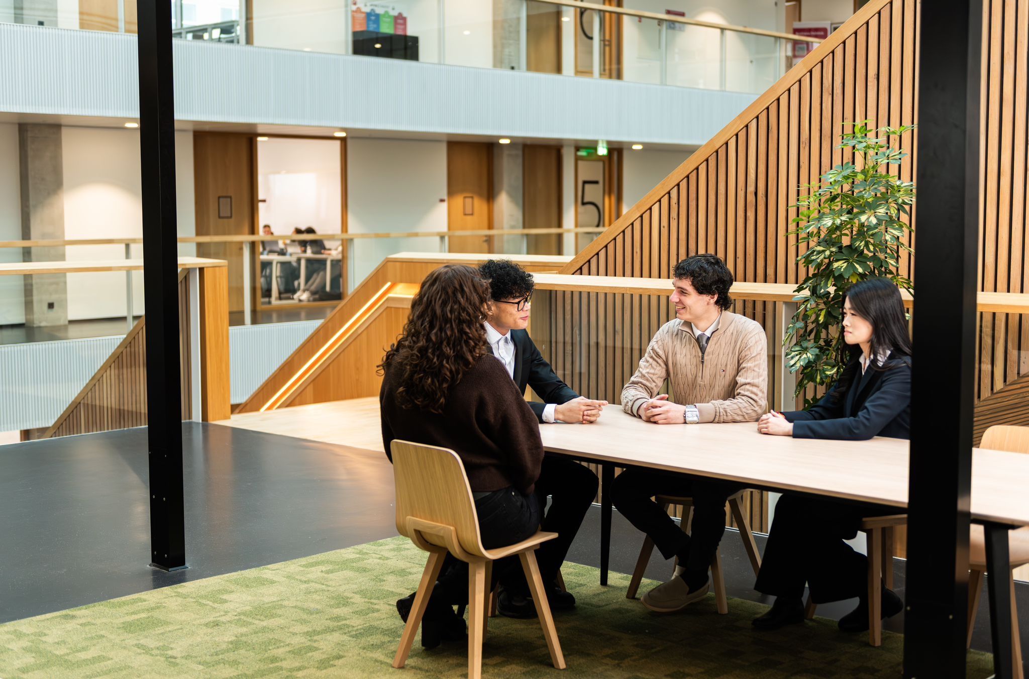 Strong focus on group projects and collaboration between students and industry professionals