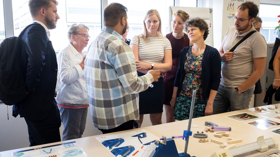 Studenten over oplossingen die ze ontwikkelen
