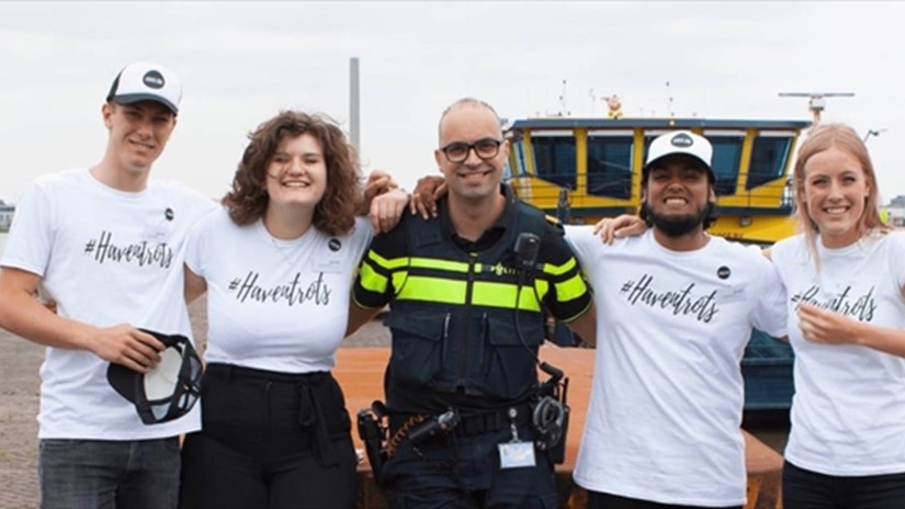 Studenten communicatie x Zeehavenpolitie