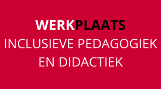 Meer over de WERKplaats Inclusieve pedagogiek en didactiek
