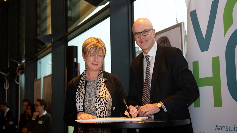 Ondertekening nieuw convenant vo-ho